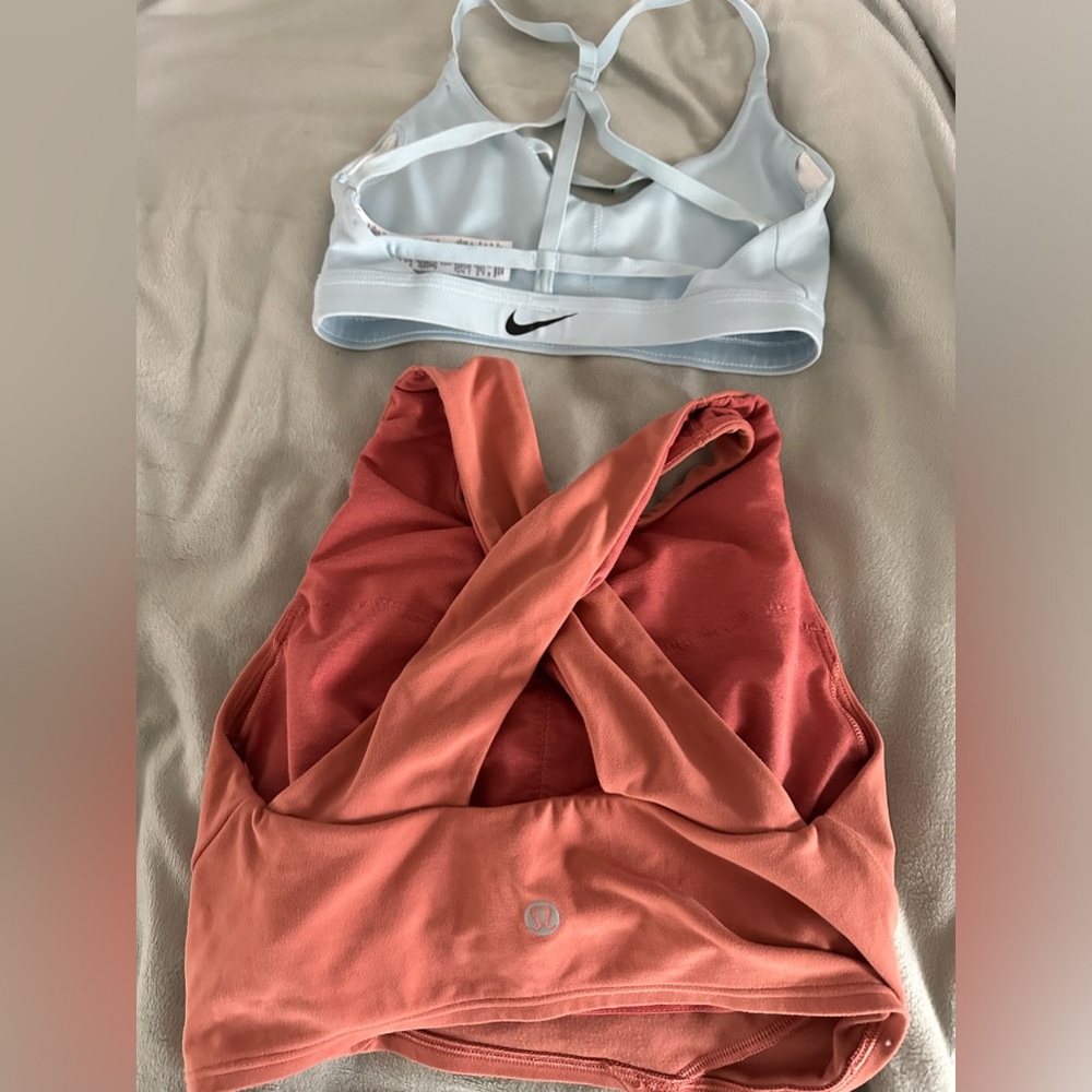Lululemon Sports bra XS/Nike XS
